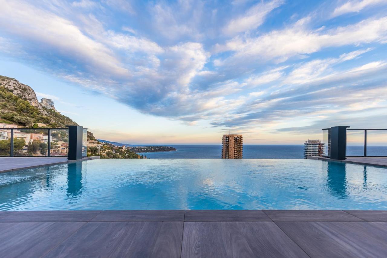 Monaco View, Pool, Garage, 100 M2 Terrace Apartamento Beausoleil Exterior foto