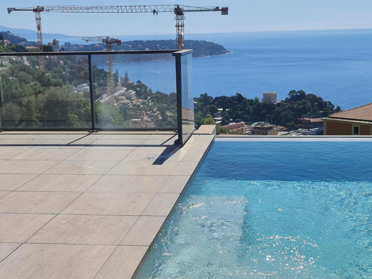 Monaco View, Pool, Garage, 100 M2 Terrace Apartamento Beausoleil Exterior foto