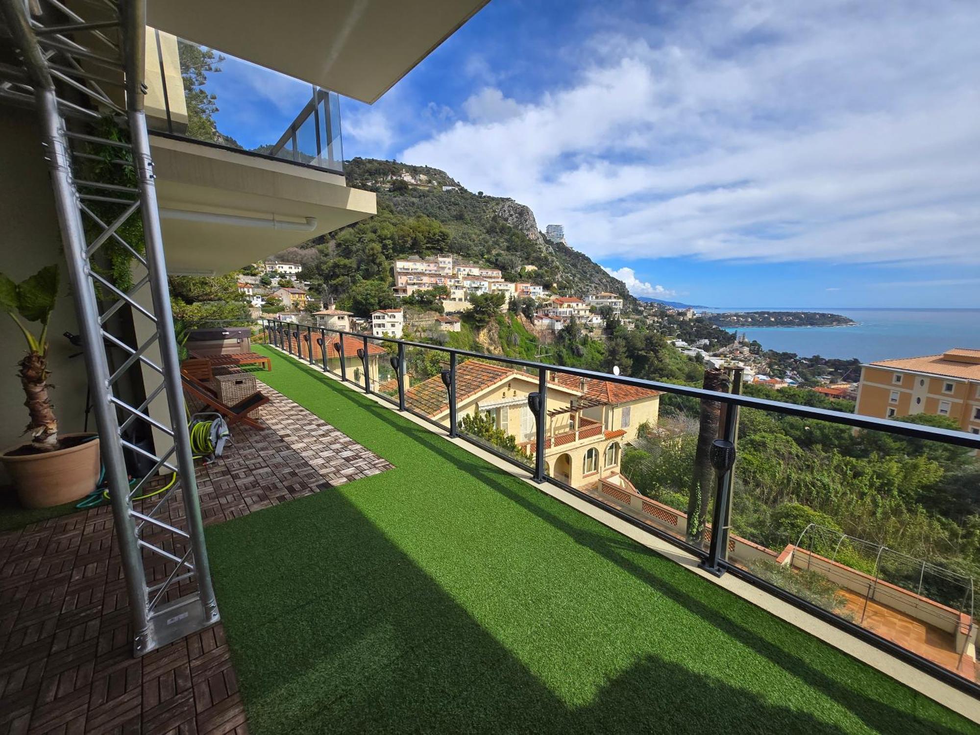 Monaco View, Pool, Garage, 100 M2 Terrace Apartamento Beausoleil Exterior foto